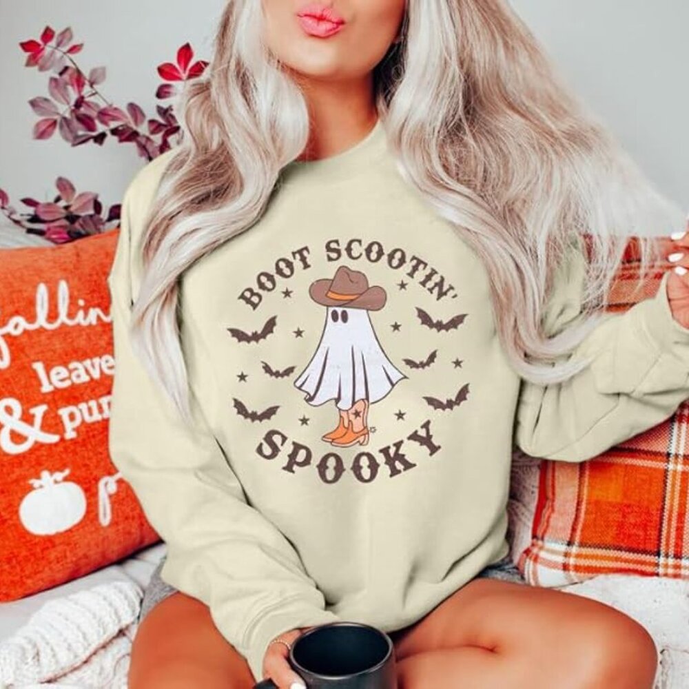 Halloween Ghost Sweatshirt